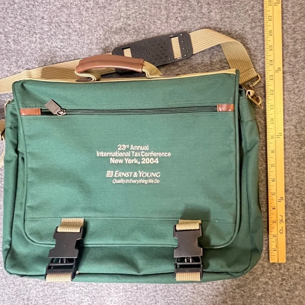NW Messenger Bag Ernst Young Tax Conference Y2K Big Four Swag‎ Corporate Finance